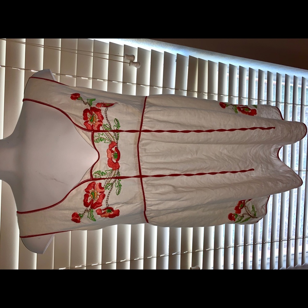Embroidered top by Lucky Brand